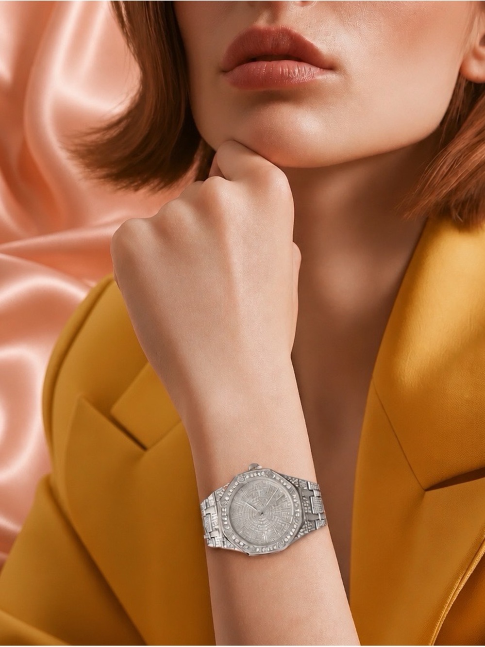 Ladies Austrian Crystal Watch. BRAND NEW! NEVER WORN!